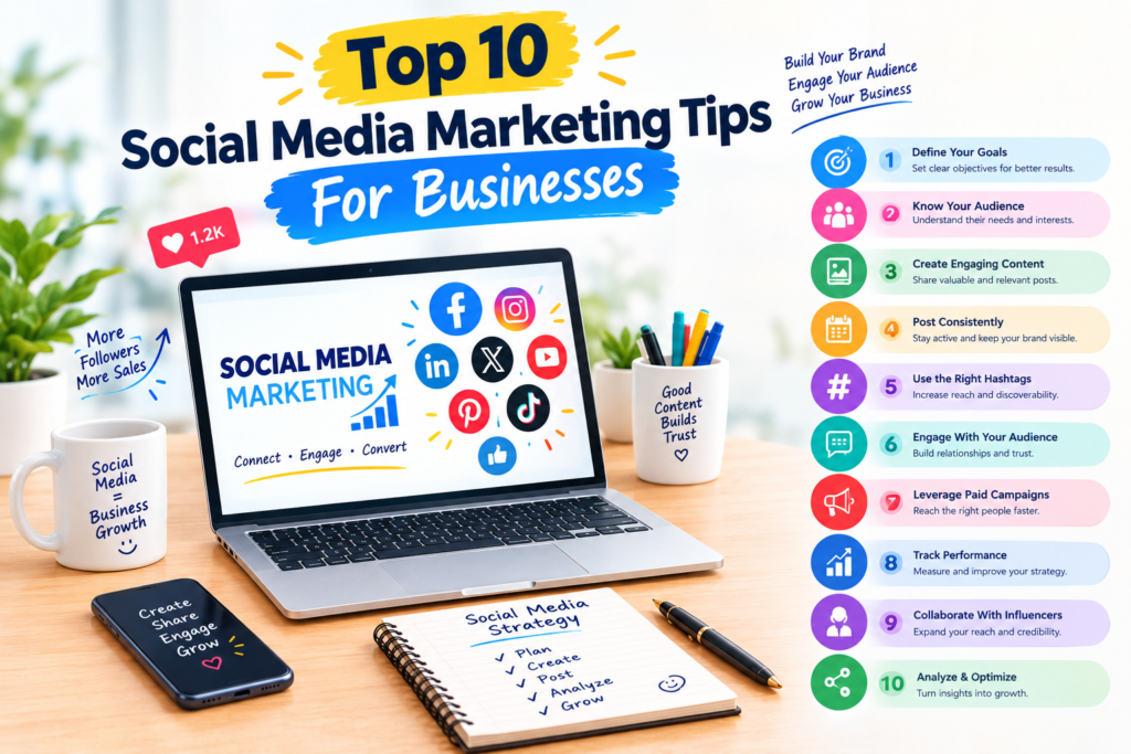 Top 10 Social Media Marketing Tips For Businesses